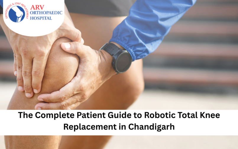 Robotic total knee replacement in Chandigarh