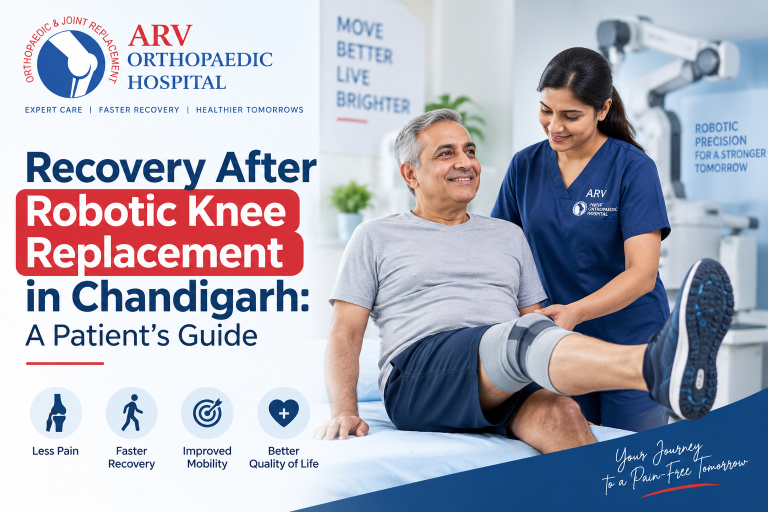 Recovery After Robotic Knee Replacement in Chandigarh: A Patient’s Guide