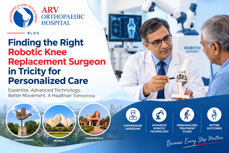 Finding the Right Robotic Knee Replacement Surgeon in Tricity for Personalized Care
