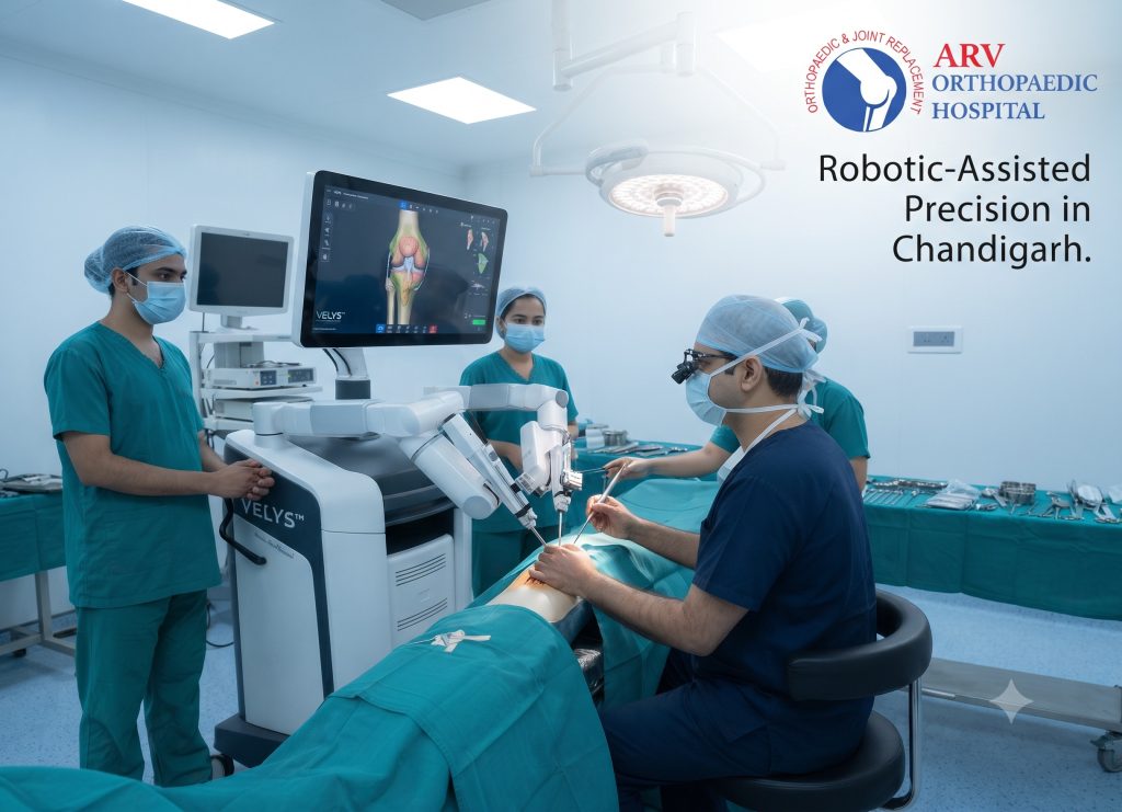 Best Robotic knee surgeon Chandigarh